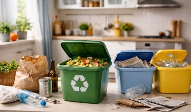 Afval scheiden en beheer